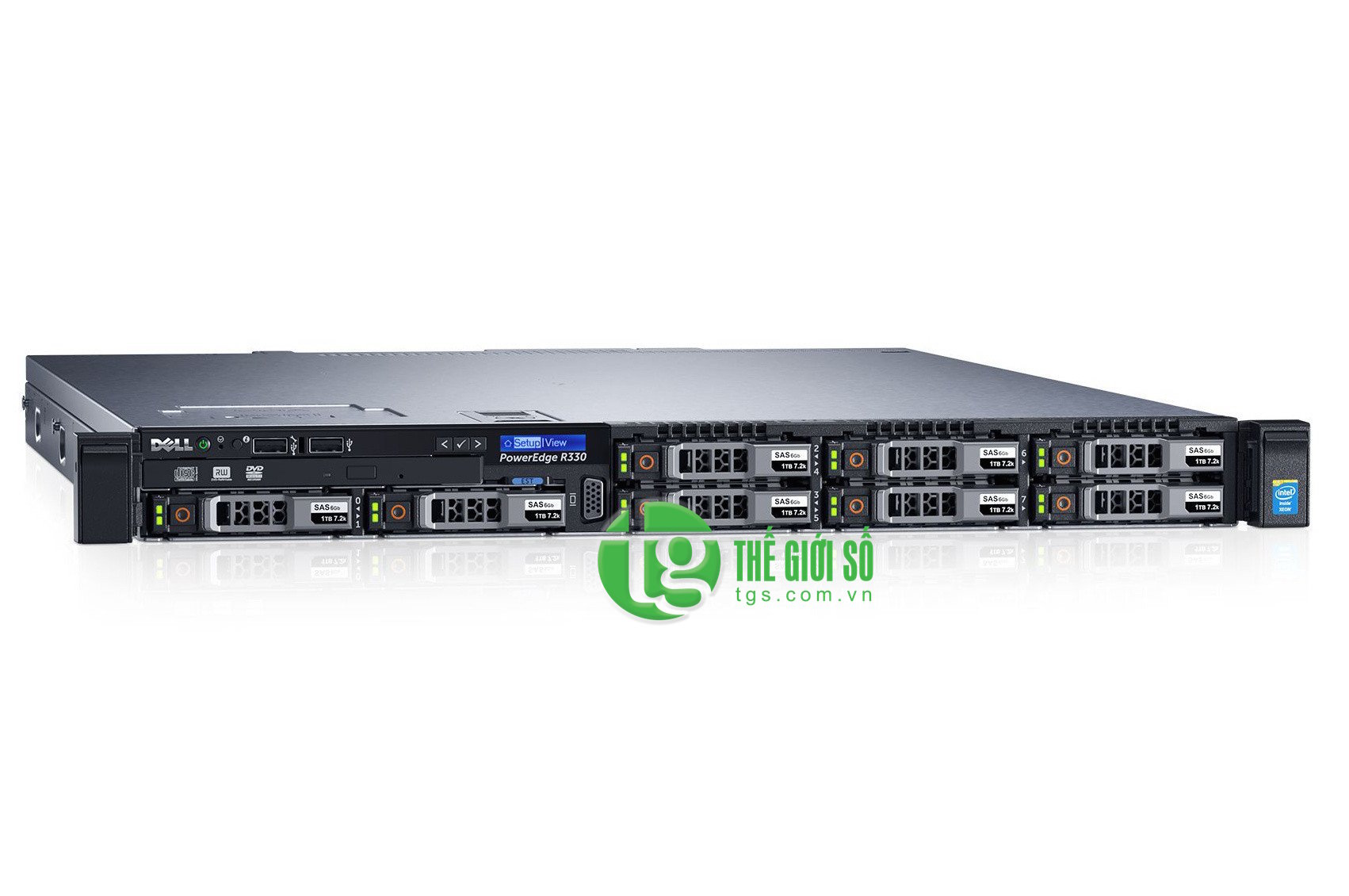 Máy chủ Dell PowerEdge R330 E3-1225 v6 3.3GHz 